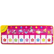 Wholesale - M SANMERSEN Piano Keyboard Music Touch Play Mat 39.5" Animals Fuschia X001NKPZLV (3 AA Batteries not included) C/P 20